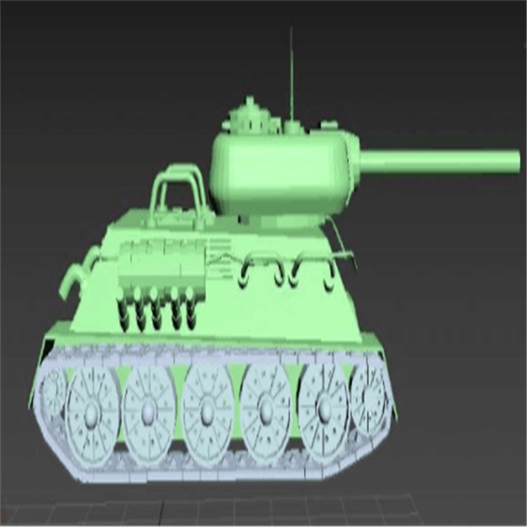 蚌山充气军用坦克模型